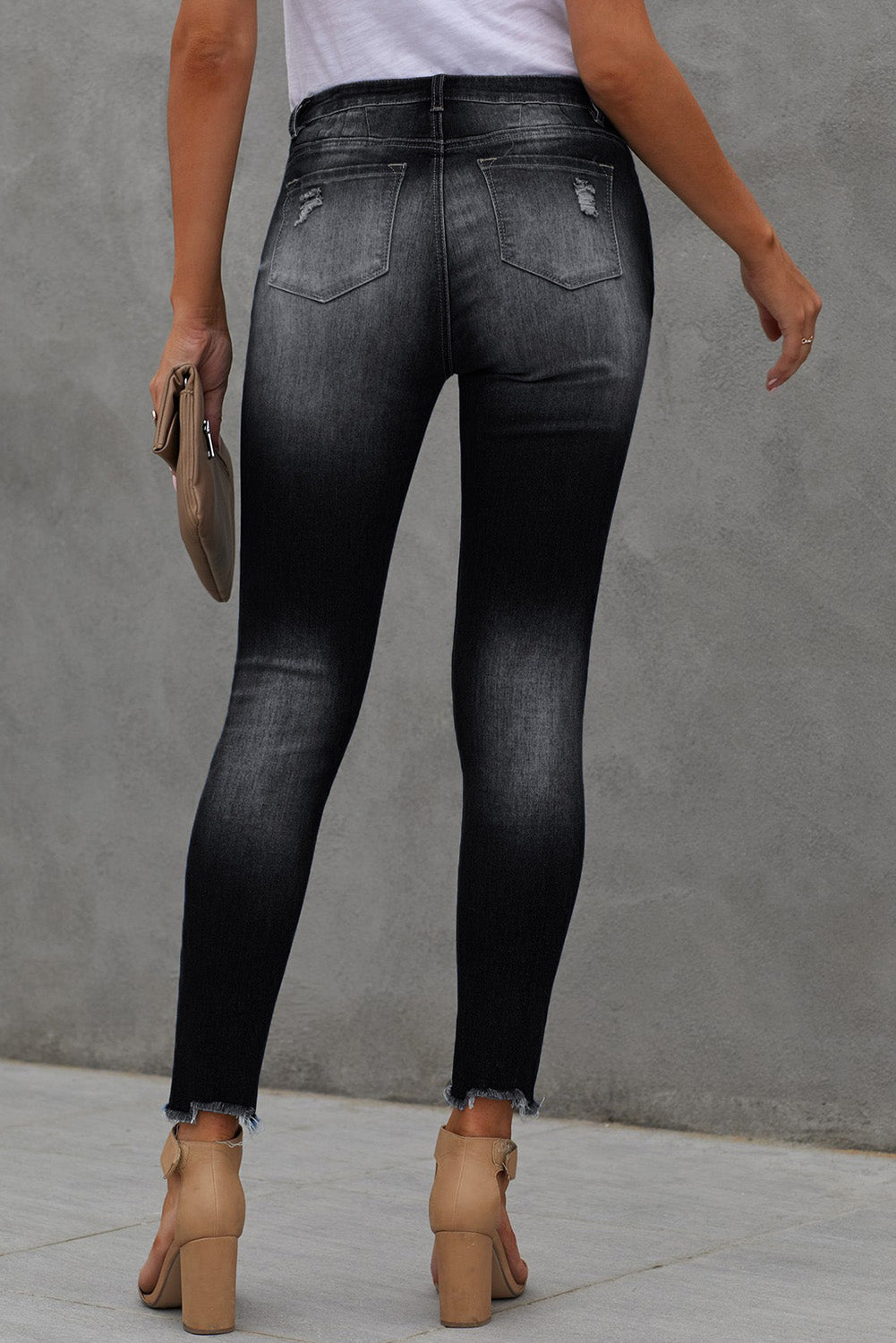 Ankle-Length Skinny Jeans